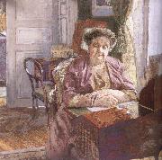 Edouard Vuillard Lakefront Lady France oil painting artist